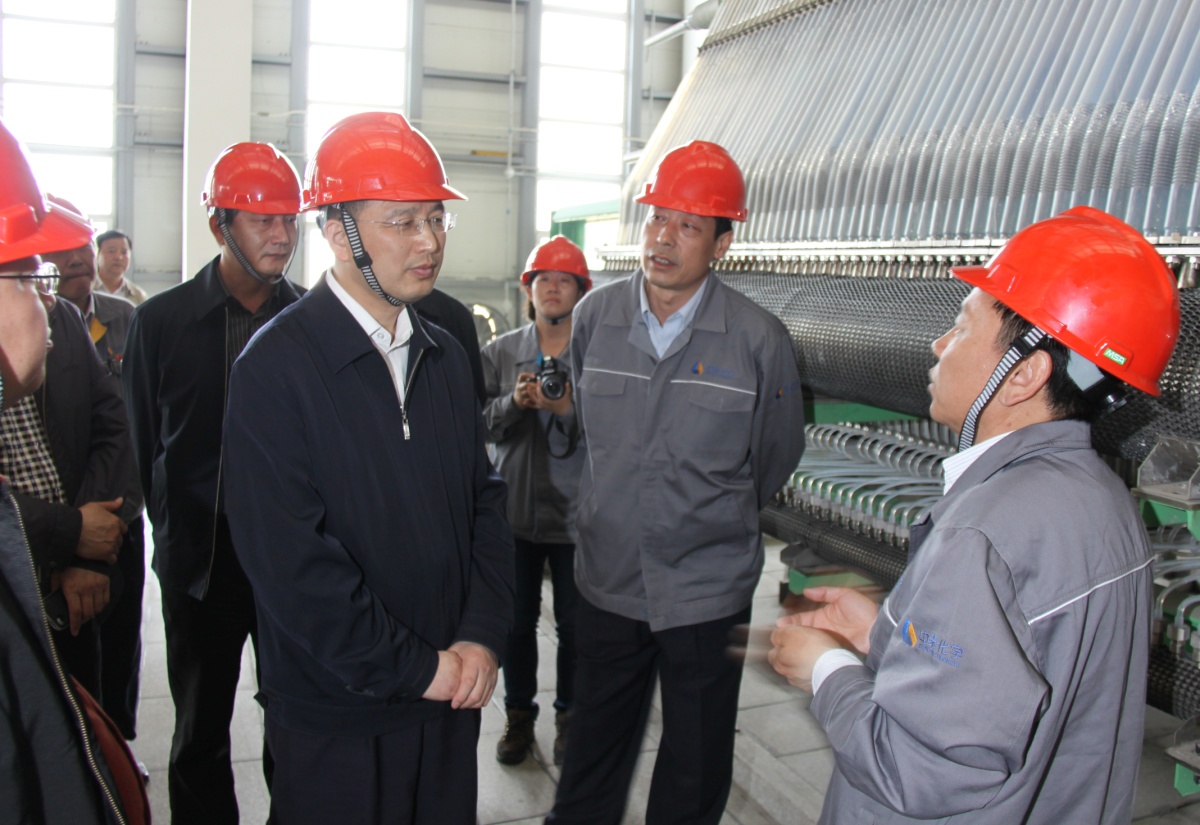 自治区发展改革委主任张春林利用五一假期深入准东调研与企业共商发展